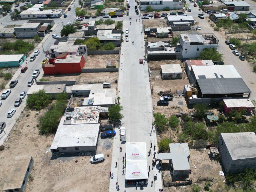 Gobierno de Nuevo Laredo fortalece la infraestructura urbana con inversión superior a 11 millones de pesos en obras de pavimentación