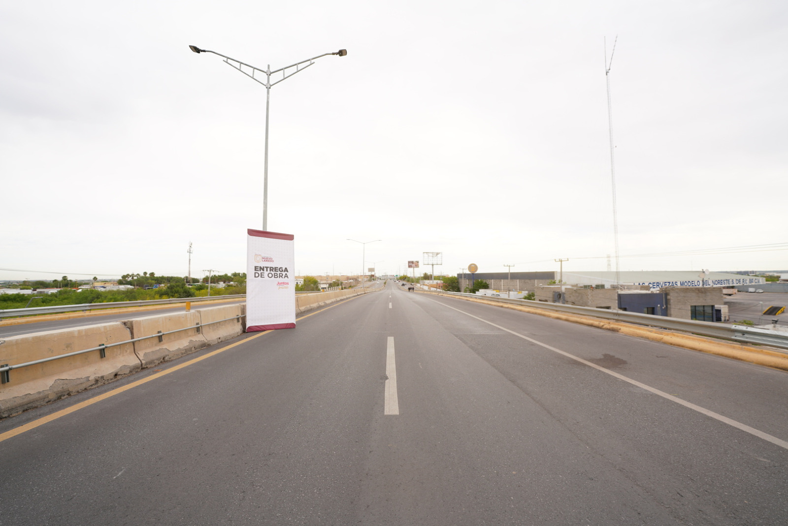 Transforma Gobierno Municipal entrada principal a Nuevo Laredo con obras de infraestructura vial Transforma Gobierno Municipal entrada principal a Nuevo Laredo con obras de infraestructura vial