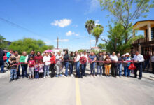 Gobierno de Nuevo Laredo transforma con pavimentación las colonias 150 Aniversario, Cavazos Lerma y Los Álamos