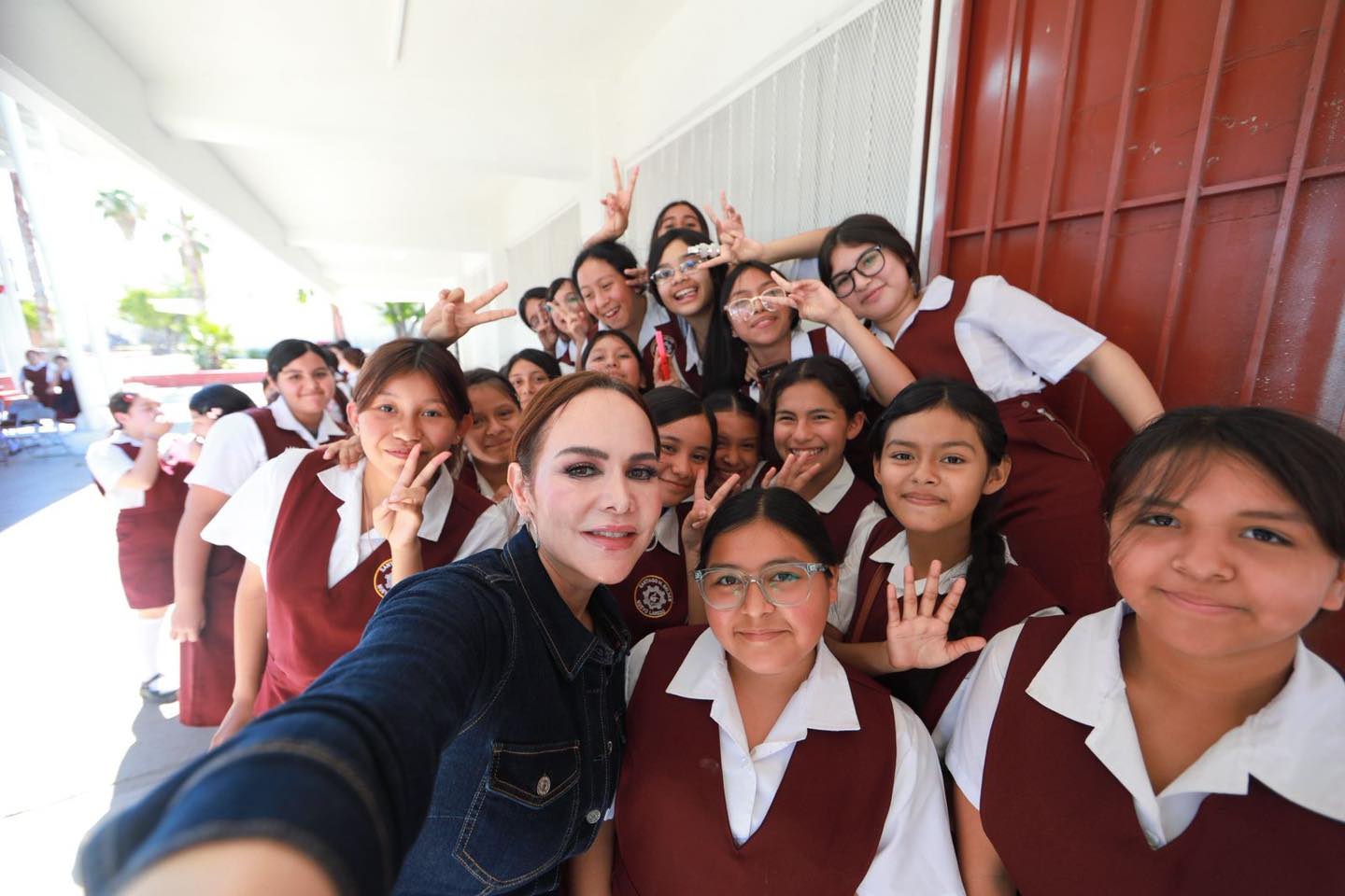 Impulsa alcaldesa Carmen Lilia Canturosas infraestructura educativa en preescolar, primaria y secundaria