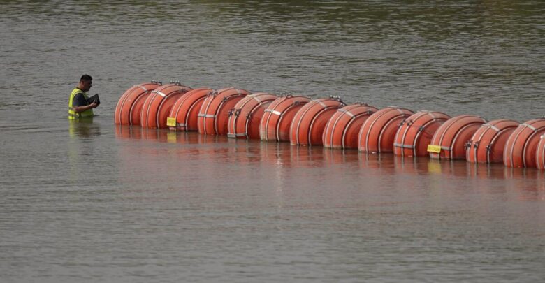 Migración no se detendrá con boyas en el río Bravo: ITM Migración no se detendrá con boyas en el río Bravo: ITM
