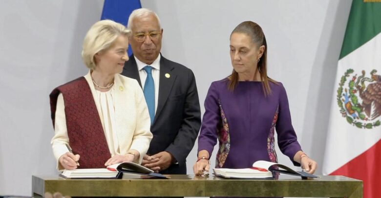 México y la Unión Europea refuerzan alianza con nuevo acuerdo estratégico México y UE firman acuerdo global modernizado