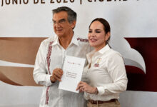 Nuevo Laredo destaca en seguridad gracias al trabajo coordinado con el gobernador Américo Villarreal: Carmen Lilia Canturosas