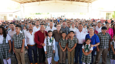 Fortalece Gobierno de Carmen Lilia Canturosas infraestructura educativa en primaria de Valles de Anáhuac Fortalece Gobierno de Carmen Lilia Canturosas infraestructura educativa en primaria de Valles de Anáhuac