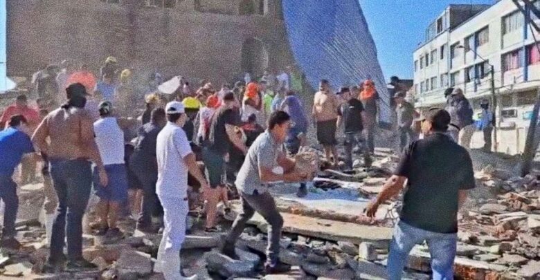 Sube a 77 la cifra de muertos por sismo en Colombia Sube a 77 la cifra de muertos por sismo en Colombia