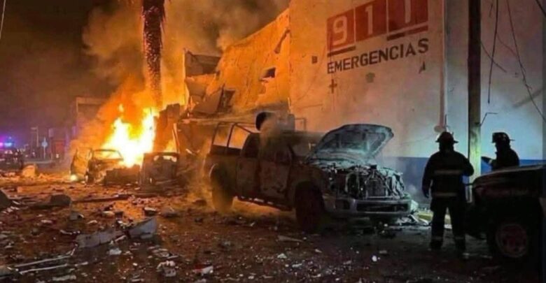 Refuerzan seguridad en Zacatecas tras ataque con explosivo en Ojocaliente Refuerzan seguridad en Zacatecas tras ataque con explosivo en Ojocaliente