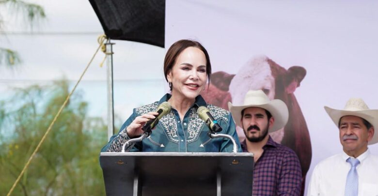 Fortalece alcaldesa Carmen Lilia Canturosas al sector ganadero con “Mineraliza tu ganado”